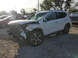 Salvage cars for sale at Riverview, FL auction: 2017 Nissan Rogue S