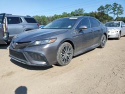 Salvage cars for sale at Greenwell Springs, LA auction: 2023 Toyota Camry SE Night Shade