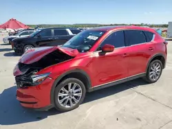 Salvage cars for sale at Grand Prairie, TX auction: 2020 Mazda CX-5 Grand Touring