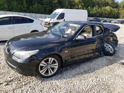 Salvage cars for sale at Ellenwood, GA auction: 2010 BMW 528 I