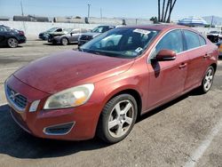 Salvage cars for sale at Van Nuys, CA auction: 2013 Volvo S60 T5