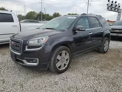 Salvage cars for sale at Columbus, OH auction: 2017 GMC Acadia Limited SLT-2