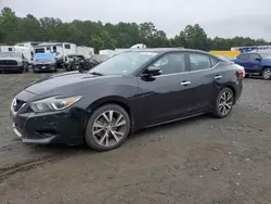 Salvage cars for sale from Copart Lufkin, TX: 2017 Nissan Maxima 3.5S