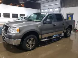 Ford salvage cars for sale: 2008 Ford F150 Supercrew