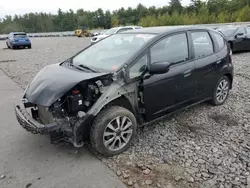 Salvage cars for sale at Windham, ME auction: 2012 Honda FIT Sport