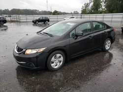 2013 Honda Civic LX en venta en Dunn, NC