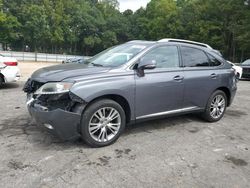 Salvage cars for sale at Austell, GA auction: 2014 Lexus RX 350 Base