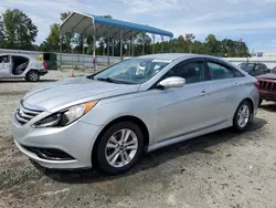 Salvage cars for sale at Spartanburg, SC auction: 2014 Hyundai Sonata GLS