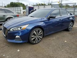 Nissan salvage cars for sale: 2020 Nissan Altima SR