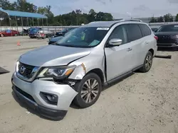 Nissan salvage cars for sale: 2017 Nissan Pathfinder S