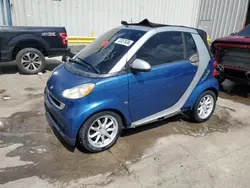 Smart salvage cars for sale: 2008 Smart Fortwo Passion