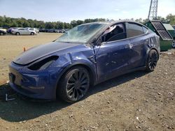 Salvage cars for sale at Windsor, NJ auction: 2022 Tesla Model Y