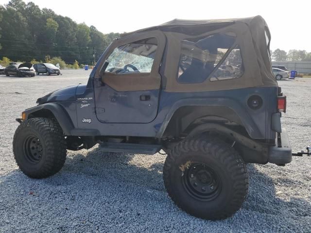 2001 Jeep Wrangler / TJ Sport