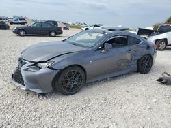 Salvage cars for sale from Copart Temple, TX: 2015 Lexus RC 350