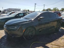 Salvage cars for sale at Chicago Heights, IL auction: 2017 Chrysler 200 LX