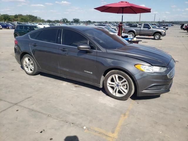 2018 Ford Fusion SE Hybrid