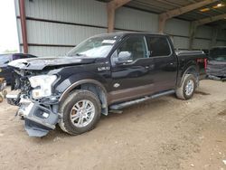 Salvage cars for sale at Houston, TX auction: 2015 Ford F150 Supercrew