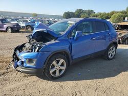 Salvage cars for sale at Davison, MI auction: 2016 Chevrolet Trax LTZ