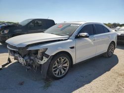 Salvage cars for sale at San Antonio, TX auction: 2014 Ford Taurus Limited