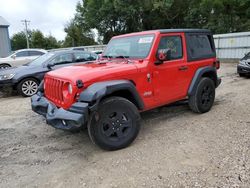 Jeep salvage cars for sale: 2020 Jeep Wrangler Sport