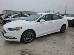 Salvage cars for sale at Haslet, TX auction: 2018 Ford Fusion TITANIUM/PLATINUM