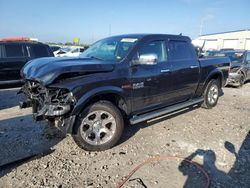 Salvage cars for sale at Cahokia Heights, IL auction: 2018 Dodge 1500 Laramie