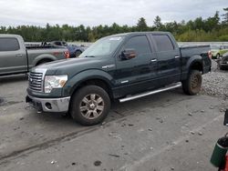 Vehiculos salvage en venta de Copart Windham, ME: 2012 Ford F150 Supercrew