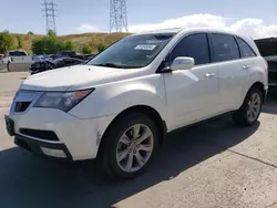 Acura salvage cars for sale: 2012 Acura MDX Advance