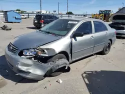 Toyota salvage cars for sale: 2003 Toyota Corolla CE