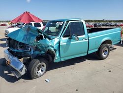 Salvage cars for sale at Grand Prairie, TX auction: 1995 Ford F150