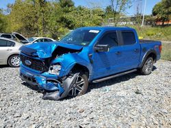 Salvage SUVs for sale at auction: 2021 Ford F150 Supercrew