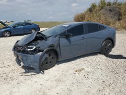 Salvage cars for sale at Taylor, TX auction: 2023 Toyota Prius LE