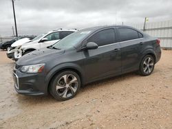 Salvage cars for sale at Andrews, TX auction: 2020 Chevrolet Sonic Premier