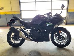 Salvage cars for sale from Copart Indianapolis, IN: 2024 Kawasaki EX500 H