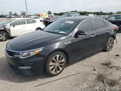 Salvage cars for sale at Indianapolis, IN auction: 2019 KIA Optima LX