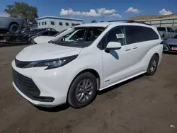 Salvage cars for sale at Albuquerque, NM auction: 2021 Toyota Sienna LE