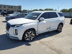 Salvage cars for sale at auction: 2021 Hyundai Palisade Calligraphy