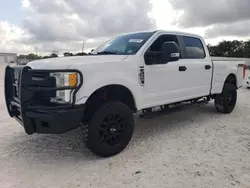 Salvage cars for sale at New Braunfels, TX auction: 2017 Ford F250 Super Duty