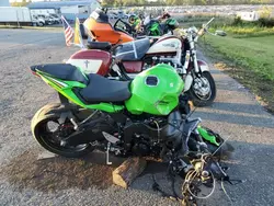 Salvage motorcycles for sale at Pennsburg, PA auction: 2025 Kawasaki ZX636 K