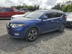 Salvage cars for sale at Arcadia, FL auction: 2017 Nissan Rogue S