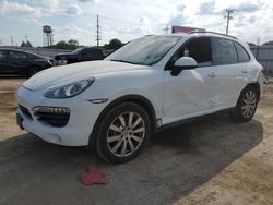 Salvage cars for sale at Chicago Heights, IL auction: 2012 Porsche Cayenne S