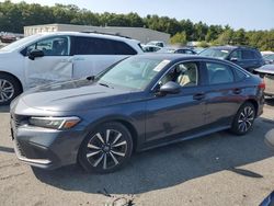 Salvage cars for sale at Exeter, RI auction: 2023 Honda Civic EX