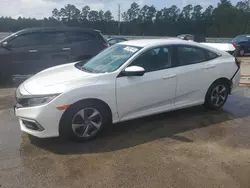 Honda salvage cars for sale: 2020 Honda Civic LX