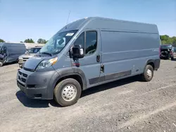 Dodge salvage cars for sale: 2019 Dodge RAM Promaster 2500 2500 High