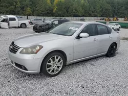 Salvage cars for sale at Gainesville, GA auction: 2006 Infiniti M35 Base