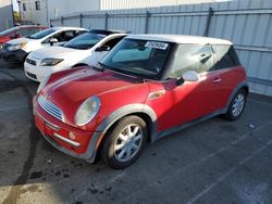 Salvage cars for sale at Vallejo, CA auction: 2004 Mini Cooper