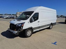 Salvage trucks for sale at Wilmer, TX auction: 2022 Ford Transit T-350