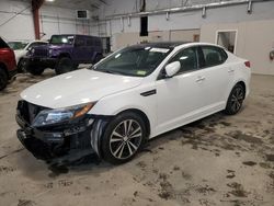 Salvage cars for sale at Center Rutland, VT auction: 2015 KIA Optima EX