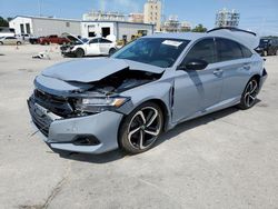 Honda salvage cars for sale: 2022 Honda Accord Sport SE