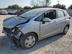 Salvage cars for sale at San Antonio, TX auction: 2019 Honda FIT LX